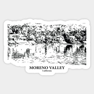 Moreno Valley - California Sticker